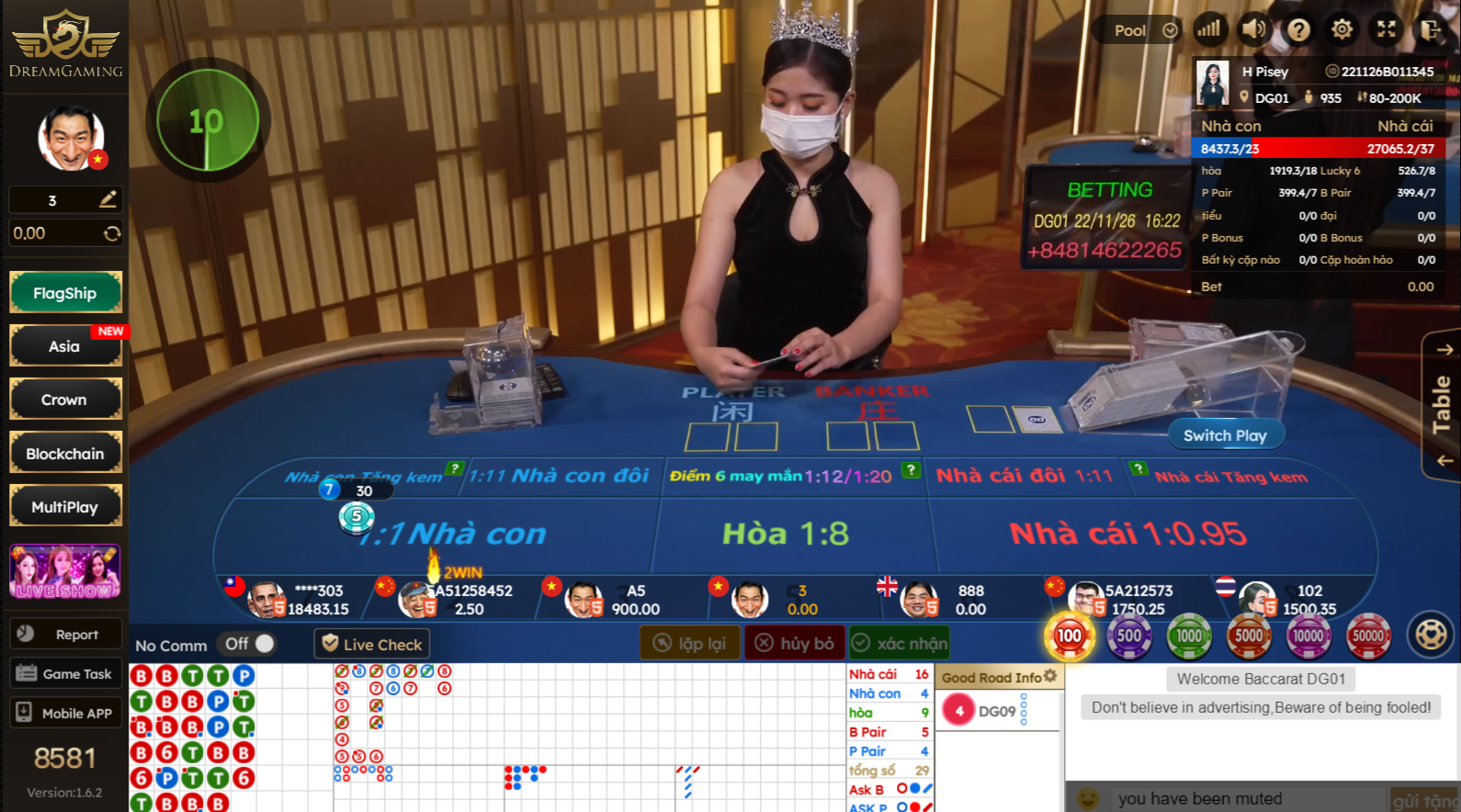 Dreamgaming SV66 - Sảnh casino đẳng cấp quy tụ kho game hot 8 Kinh nghiệm cược casino tại sảnh Dreamgaming SV66 luôn thắng