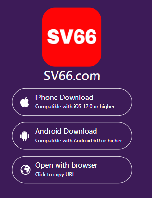 Hướng dẫn cách tải app SV66 trên điện thoại mới 2025 9 Lựa chọn tải phiên bản IOS cho máy điện thoại