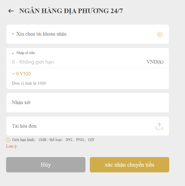 Nạp tiền SV66 - Hướng dẫn nạp tiền nhanh chỉ mất 3 phút 15 Nạp tiền qua ngân hàng địa phương